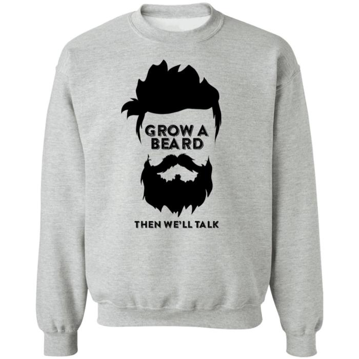 Grow a beard then we will talk beard shirt