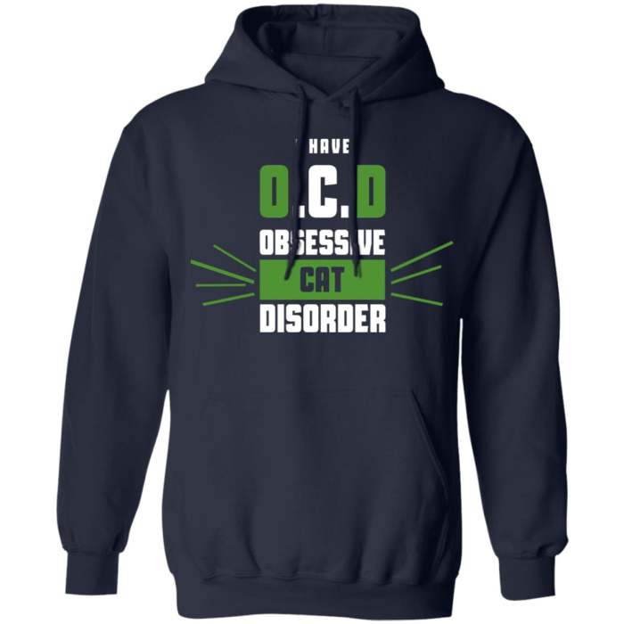 I have OCD obsessive cat disorder shirt