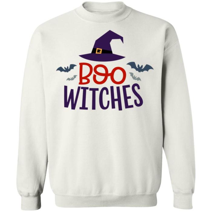 Boo Witches Halloween shirt