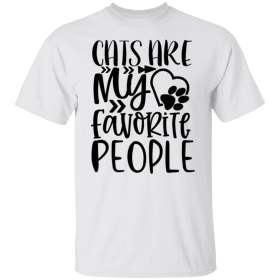 Cats are my favorite people shirt