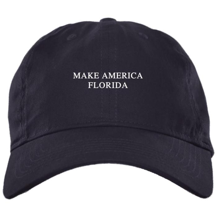 Make America Florida Embroidery Hat Cap